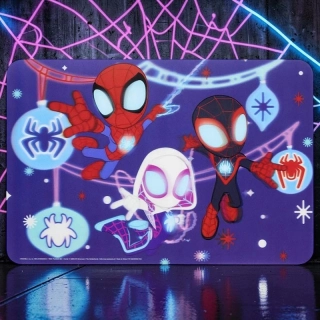 Detská podložka na stôl Marvel Spidey 45 × 30 cm s 3D holografickým efektom