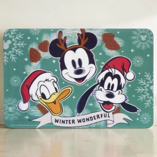Detská podložka na stôl Disney Mickey, Donald a Goofy 45 × 30 cm s 3D efektom