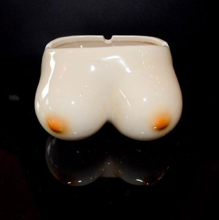 Popolník porcelán DYDY