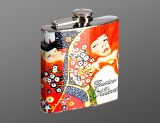 Ploskačka nerez: 180ml Klimt