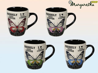 Hrnček Coffee butterfly