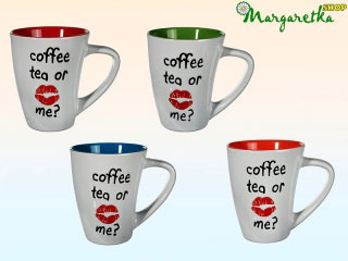 Hrnček porcelán Coffee - Tea