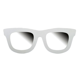 Zrkadlo Mirror wood white