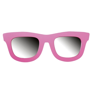 Zrkadlo Mirror pink wood