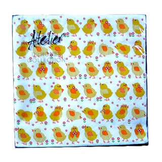 Servítky Atelier 33x33cm 20ks Little chicken
