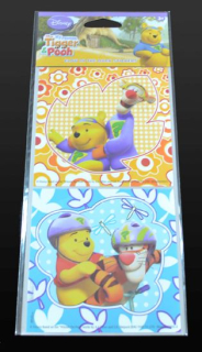 Detské svietiace samolepky Disney Macko Pú 23x10