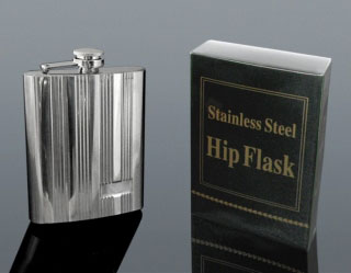 Ploskačka nerez STRAPS 240ml FL142