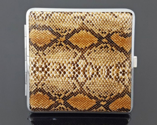 Tabatierka na cigarety koža SNAKE