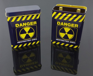 Tabatierka plech Danger