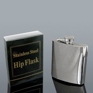 Ploskačka nerez 180ml lesk